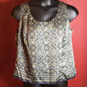 TAHARI ARTHUR S. LEVINE SILK TOP SIZE 18